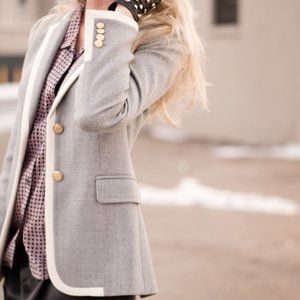 GUC J.Crew Tipped Blazer